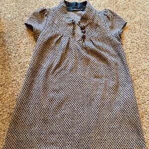Hazel brand tweed like dress Large short sleeve